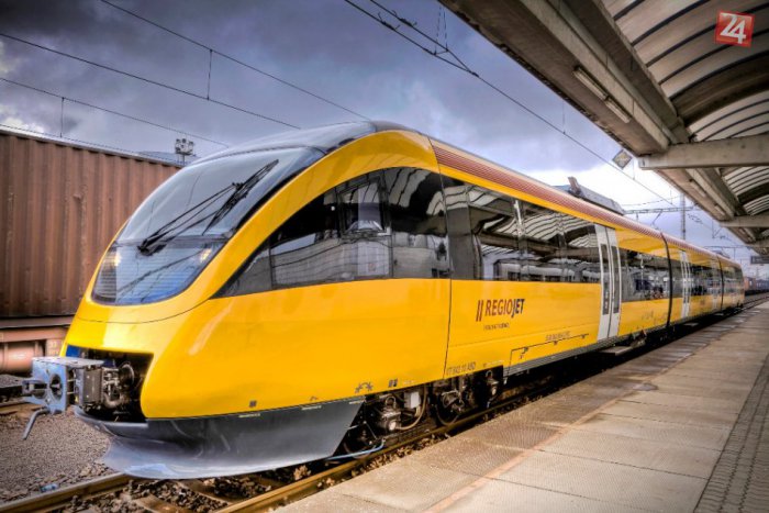 Ilustračný obrázok k článku Modernizované vlaky RegioJetu sú už teraz pripravené jazdiť  na trati do Košíc zvýšenou rýchlosťou až 160 km