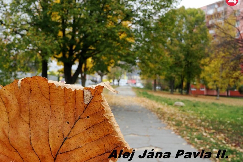 Obrazom: Jesenné ulice Rožňavy